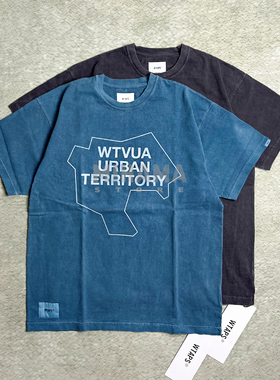 现货折扣 WTAPS 813 / SS / COTTON 水洗印花 休闲短袖T恤