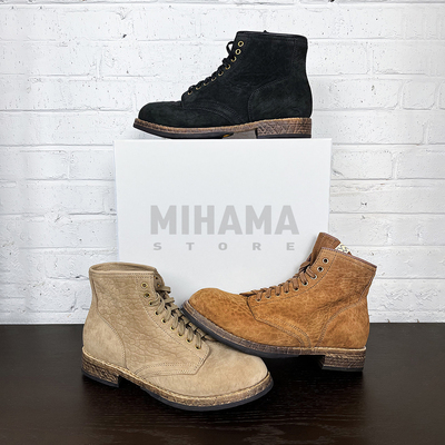 VISVIM植鞣小羊皮V底B靴26SS