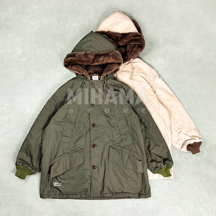 FRESH JACKET SERVICE CLOTH 宽松保暖棉服外套25AW WEATHER 现货
