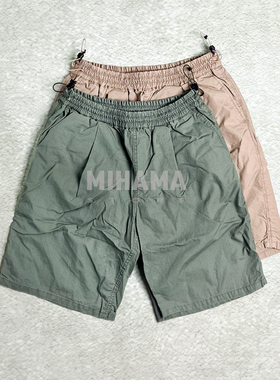 现货折扣 NONNATIVE HIKER EASY SHORTS 日本制纯棉抽绳休闲短裤
