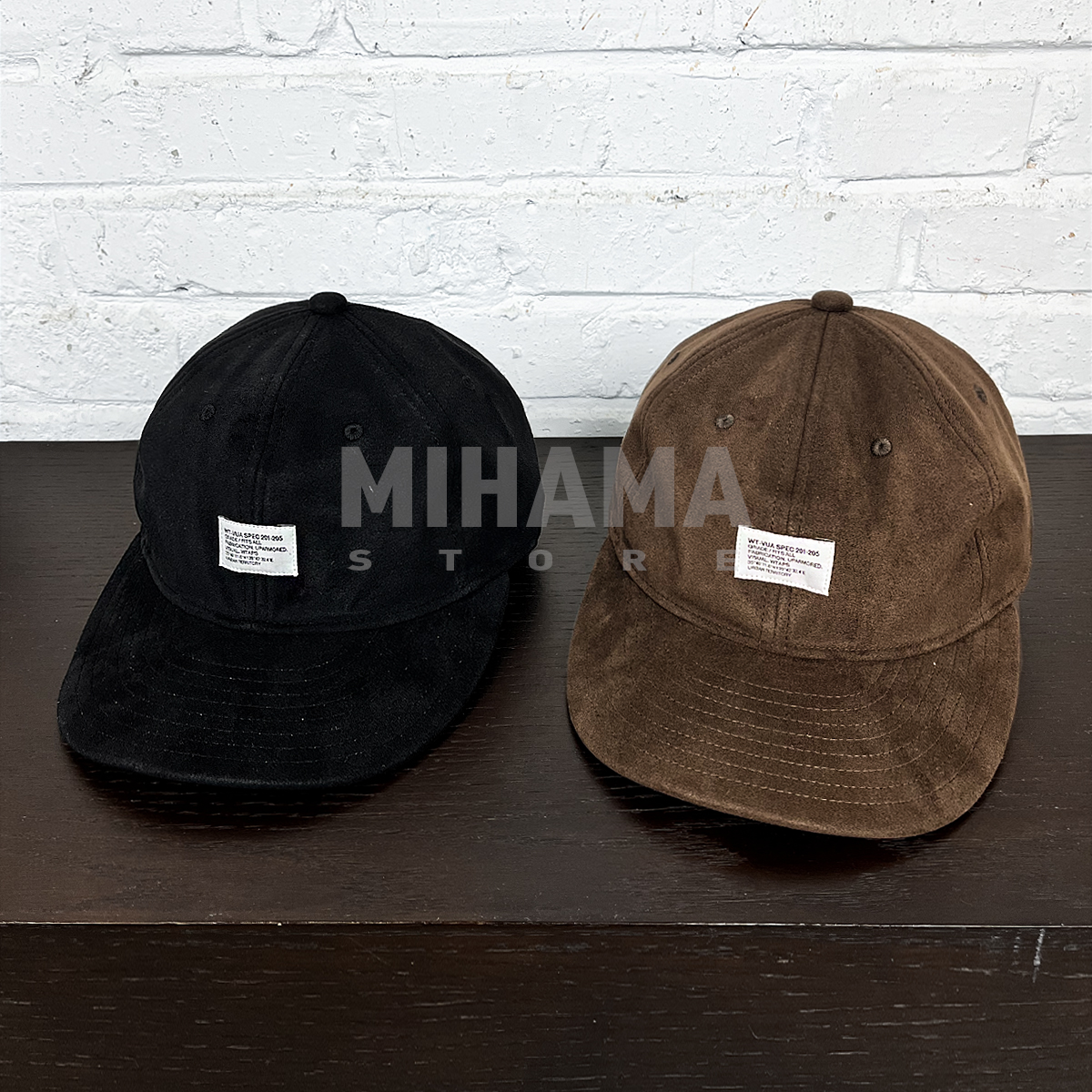 WTAPS麂皮休闲棒球帽25AW