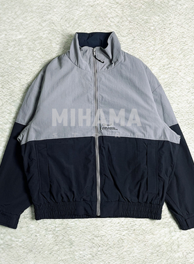 现货折扣 WTAPS B2 / JACKET / NYLON TUSSAH 尼龙拼接运动服夹克