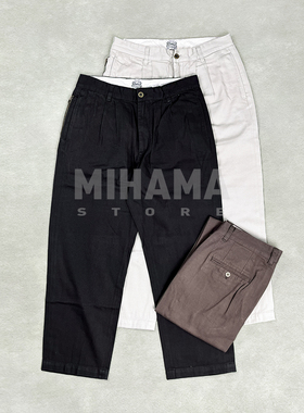 现货 MADNESS DRILL CHINO 日产面料斜纹工装休闲裤 余文乐 25AW