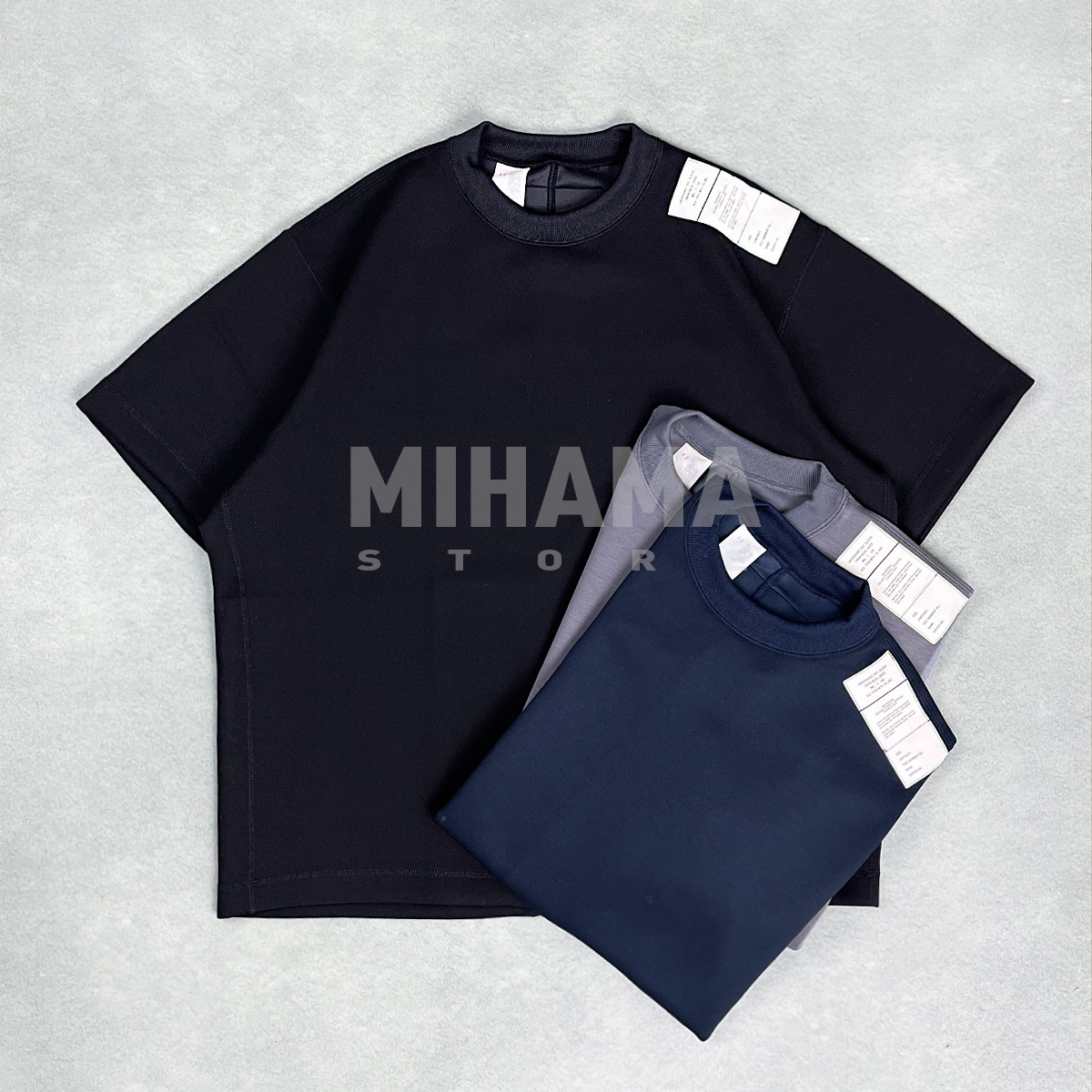 现货 N.HOOLYWOOD T-SHIRT 日产军事线贴布标宽松休闲短袖T恤26SS