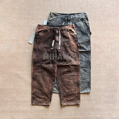 ANACHRONORM染色休闲裤24FW