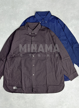 现货折扣 Fresh Service UTILITY L/S B D SHIRT长袖宽松休闲衬衫
