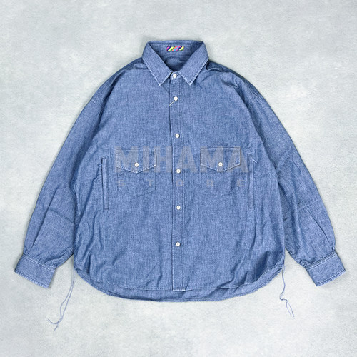 is-ness口袋长袖休闲衬衫26SS