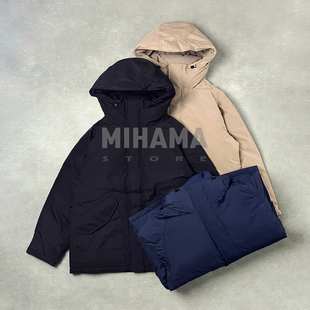 Down 现货 TEX GORE Coat光电子机能保暖连帽羽绒服25AW NANAMICA