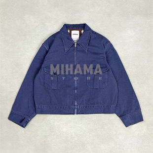 JACKET法兰绒内衬水洗工装 现货 SERVICE WRECKER 夹克25AW BOWWOW