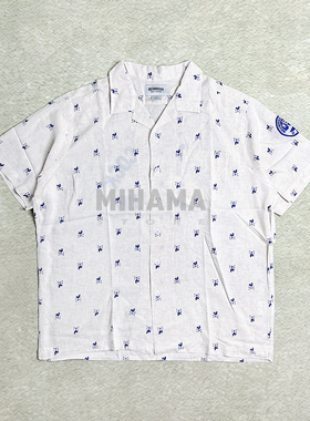现货折扣 BOWWOW WEATHERVANE BOAT CLUB SHIRT 短袖休闲衬衫25SS