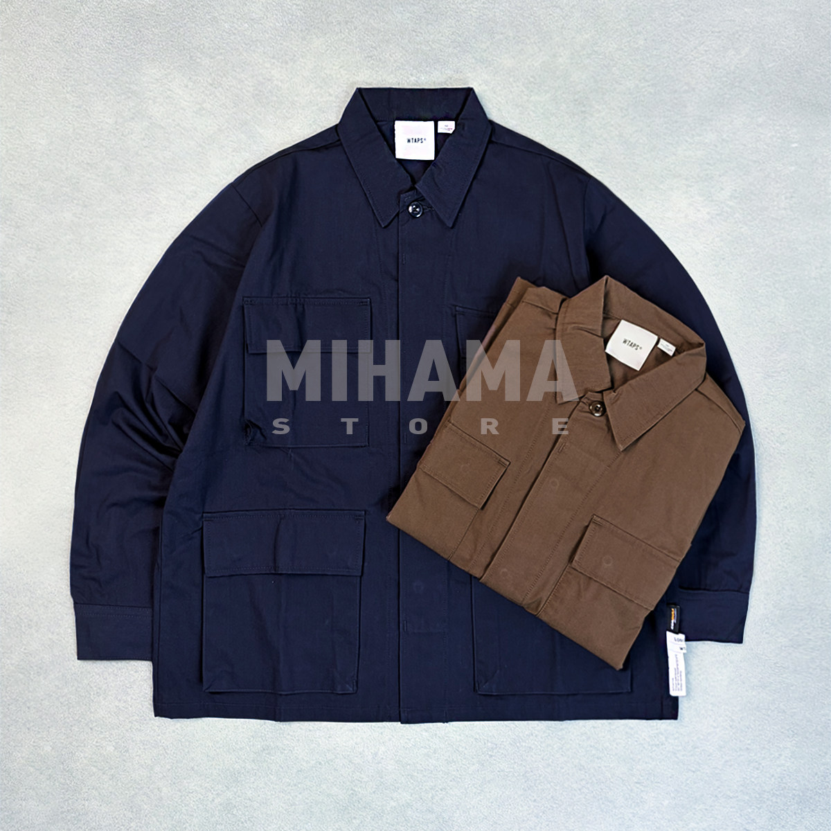现货 WTAPS JMOD LS NYCO WEATHER CORDURA 四袋工装夹克衬衫26SS