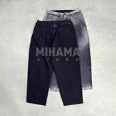 硫化染日产灯芯绒长裤 现货ANACHRONORM 25AW WIDE PANTS TUCK