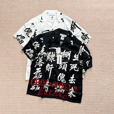 WACKOMARIA夏威夷短袖衬衫