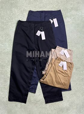 现货折扣 Nanamica Wide Chino Pants 日本制休闲直筒长裤25SS