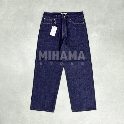 UE13盎司水洗直筒牛仔裤