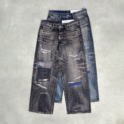 NEIGHBORHOOD水洗破坏牛王25AW