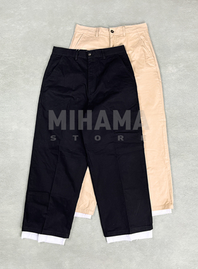 现货 PIET Lined Chino Wide Leg Trousers 宽松休闲长裤 25AW