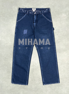 现货 BOWWOW REPAIRED PAINTER PANTS 补丁做旧画家休闲裤 25AW