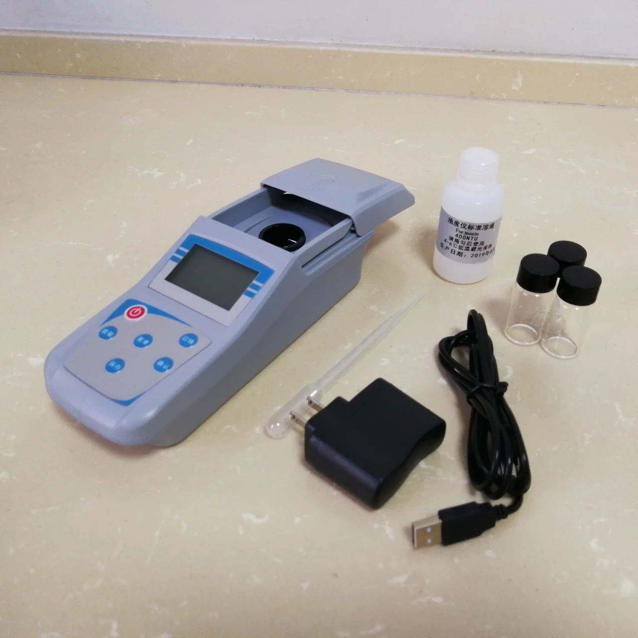 便携式浊度计量程0-200NTU精度0.1NTU水厂化工水池手持式浊度计