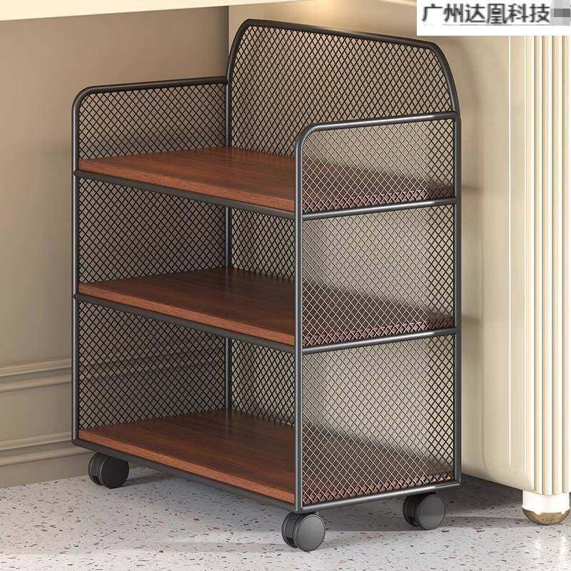 办公桌桌下置物架可移动文件收纳架多功能书柜卧室带轮小推车,收纳整理,书桌收纳置物架,淘宝优惠券,粉丝福利购,淘宝优惠卷