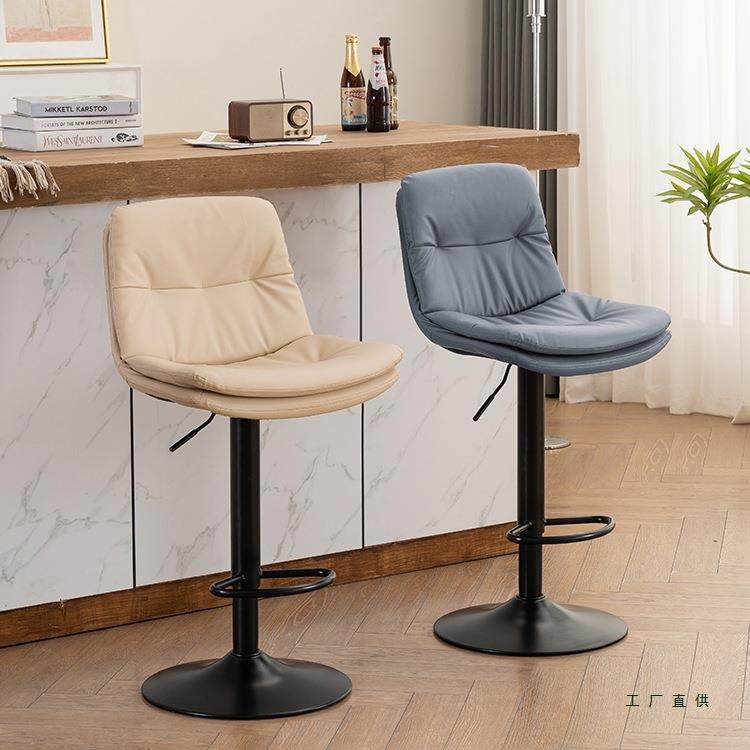 吧台椅升降现代简约高椅子旋转前台收银家用高脚凳靠背轻奢酒吧椅,商业/办公家具,酒吧桌,淘宝优惠券,粉丝福利购,淘宝优惠卷