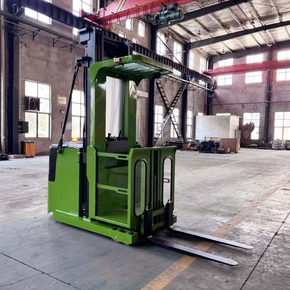 普尔夫全电动高空拣选取料拣货机叉车载人高空取料台Oder Picker
