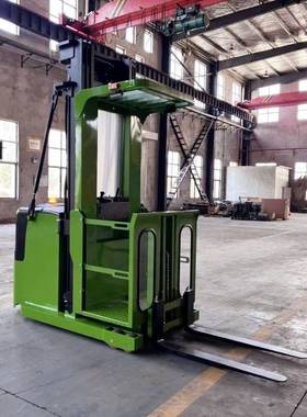 普尔夫全电动高空拣选取料拣货机叉车载人高空取料台Oder Picker