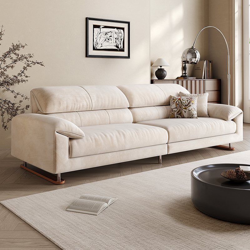 大象耳朵布艺沙发法式奶油风