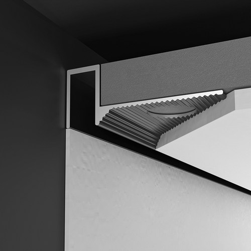 包边悬浮吊顶收口黑色收边条阳角金属条腻子修边压条封边条装饰条