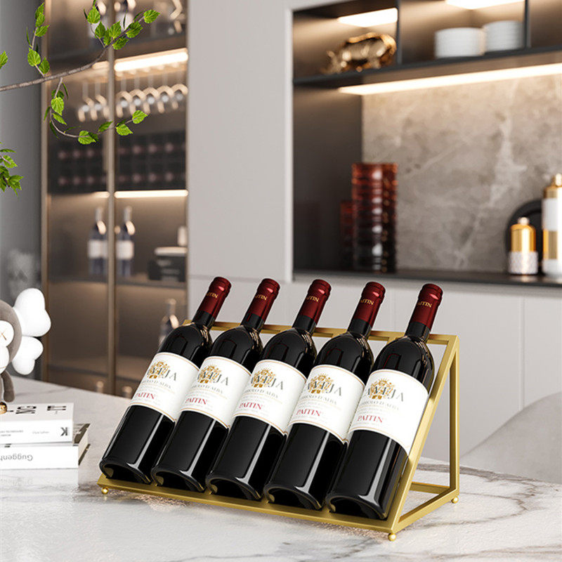 酒吧葡萄酒展示架酒柜酒瓶架家用红酒架摆件装饰酒馆高档红酒架子