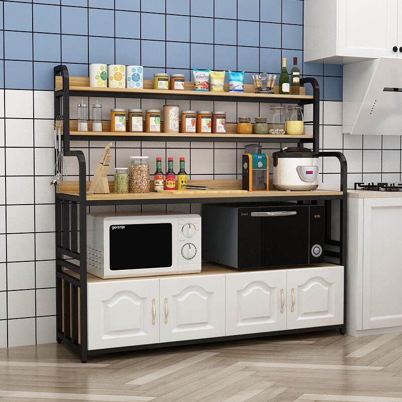 厨房切菜桌置物架子落地多层多功能操作切菜台简易家用小长桌子