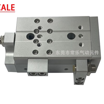 常乐气动 精密滑台高精度气缸HLQ-12/HLQL-12