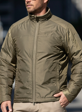 昂垦新款LIG战术棉服男冬加厚保暖防风户外棉衣立领拉链重工棉袄