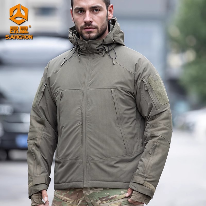 轻量保暖棉服男款冬季加绒加厚