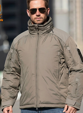 昂垦HIG新款户外战术棉服男冬季防风加厚保暖多口袋防寒棉衣外套