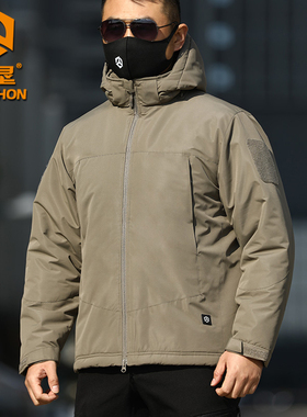 【反季清仓】冬款户外战术棉服加厚保暖冲锋衣连帽多口袋登山外套