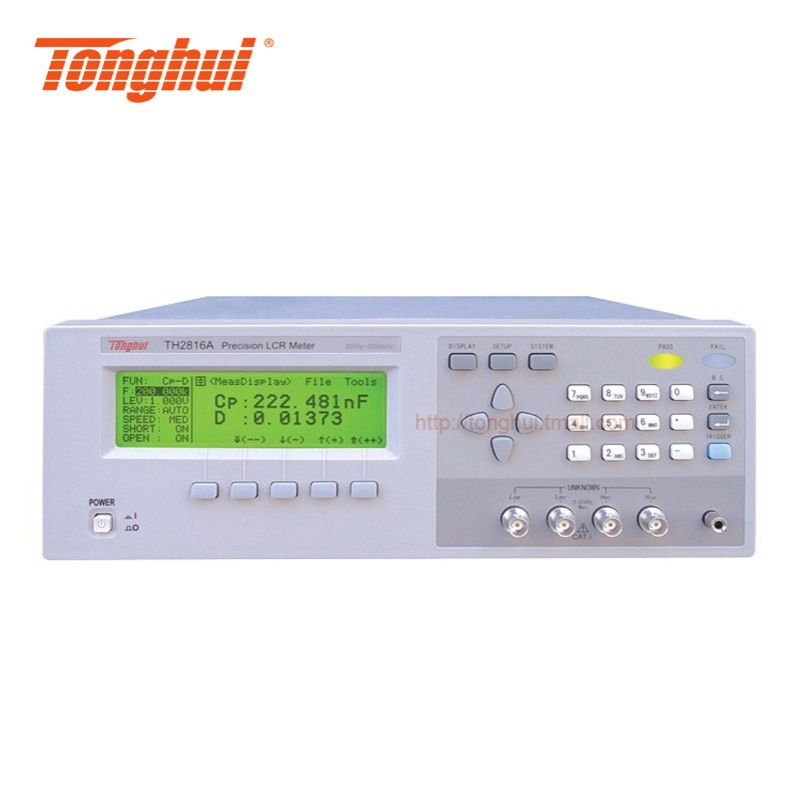 同惠电桥TH2816A/TH2816B精良LCR数字电桥电容电感电阻测试仪