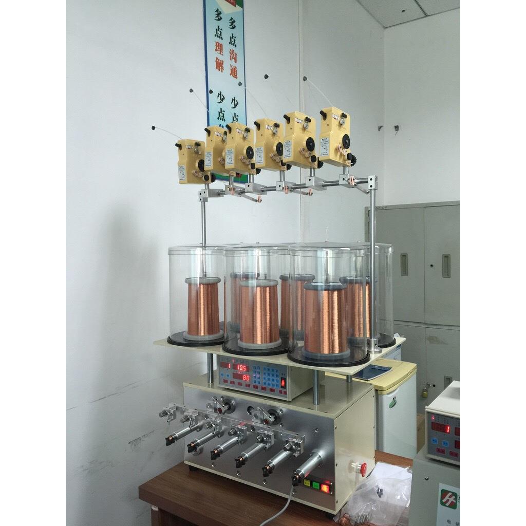 供应变压器电感线圈电磁阀类电子电机CNC多轴头数控绕线机