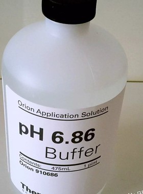 ORION奥立龙 910686 pH 6.86缓冲液(475mL) 无色 NIST标准参比物