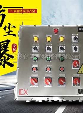 BXK防爆控制箱ExdbebIIBT4T6防爆配电箱IIC防爆电箱防腐316防爆箱