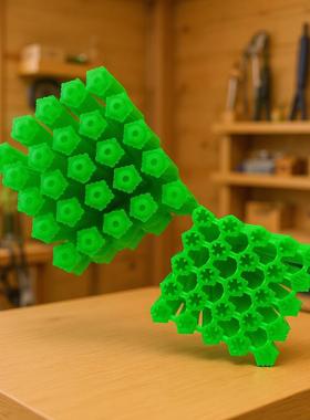 连体塑料膨胀塞直通塑料膨胀管膨胀胶塞壁虎胶粒M6/8绿色墙塞