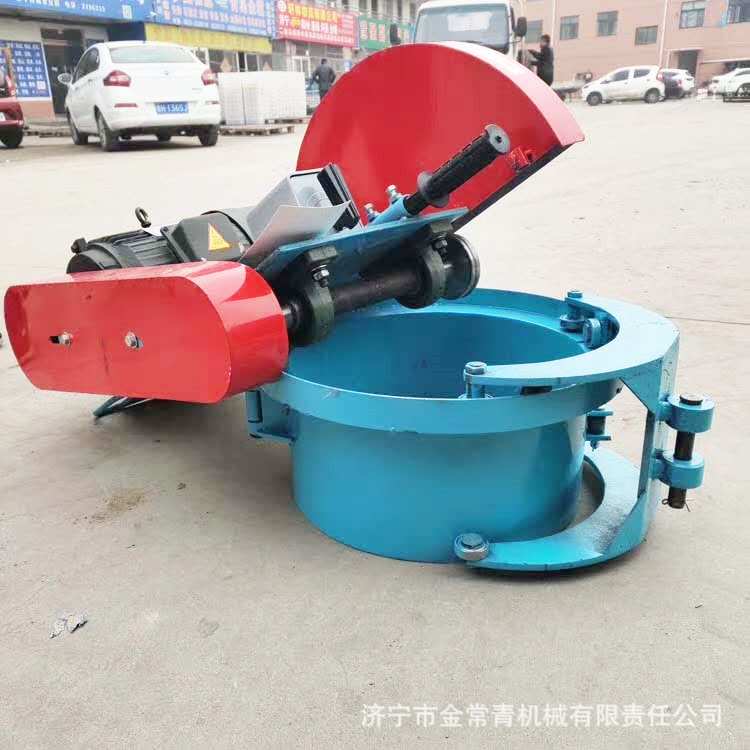 卡箍式水泥桩切桩机 常青建筑工程机械现货手推式切桩机工地可用