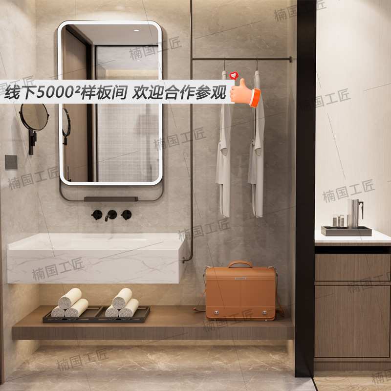 连锁星级酒店家具单间标间全套双床高档民宿家具酒店商务宾馆大床