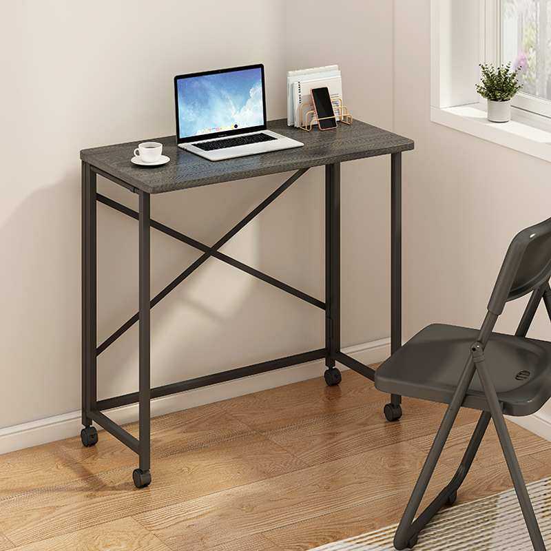 电脑桌可移动折叠桌卧室梳妆台小桌子家用简易学生书桌床边写字桌