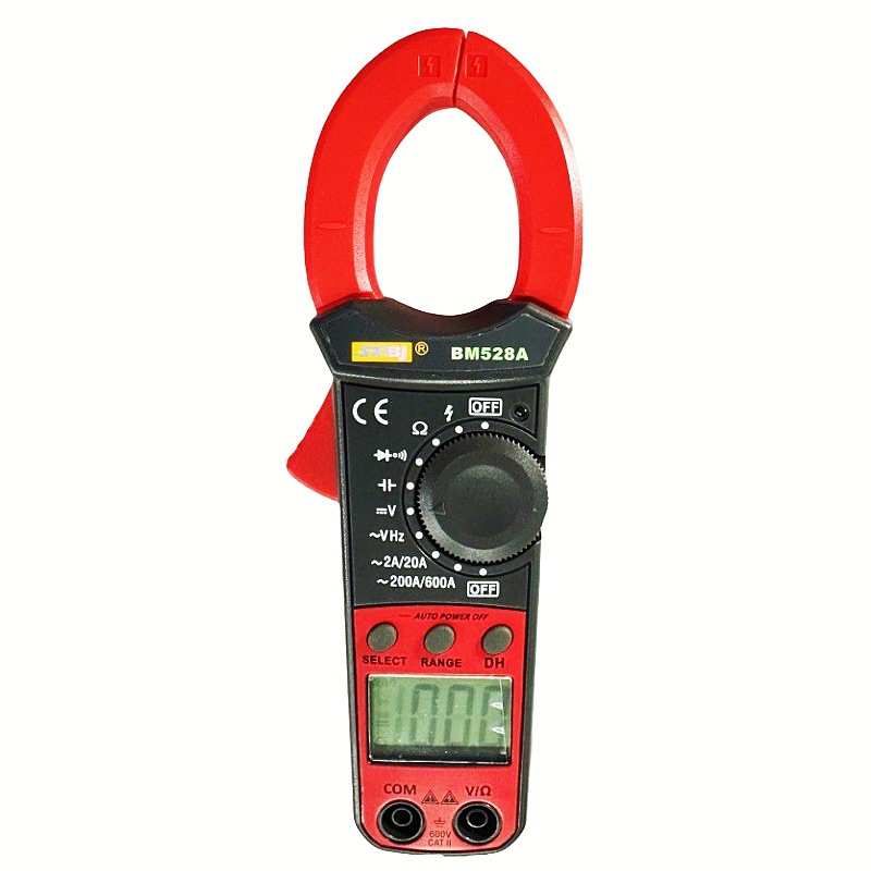 滨江BM528A数字D电子钳形多用表 自动关机 错档不烧600A电阻 电流