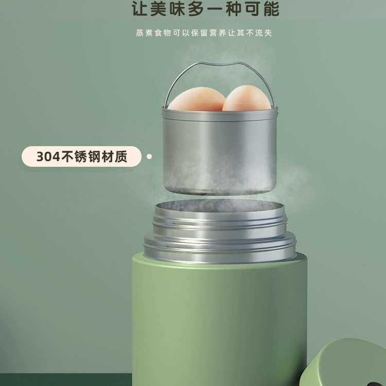 德国焖烧保温饭盒学生316上班族新款闷银耳双层大容量焖烧杯壶罐