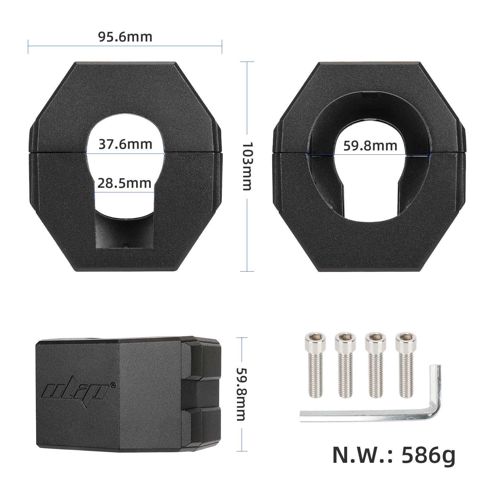 G30 MAX配件9号电动滑板车可拆卸折叠固定件ULIP防晃动组件配件