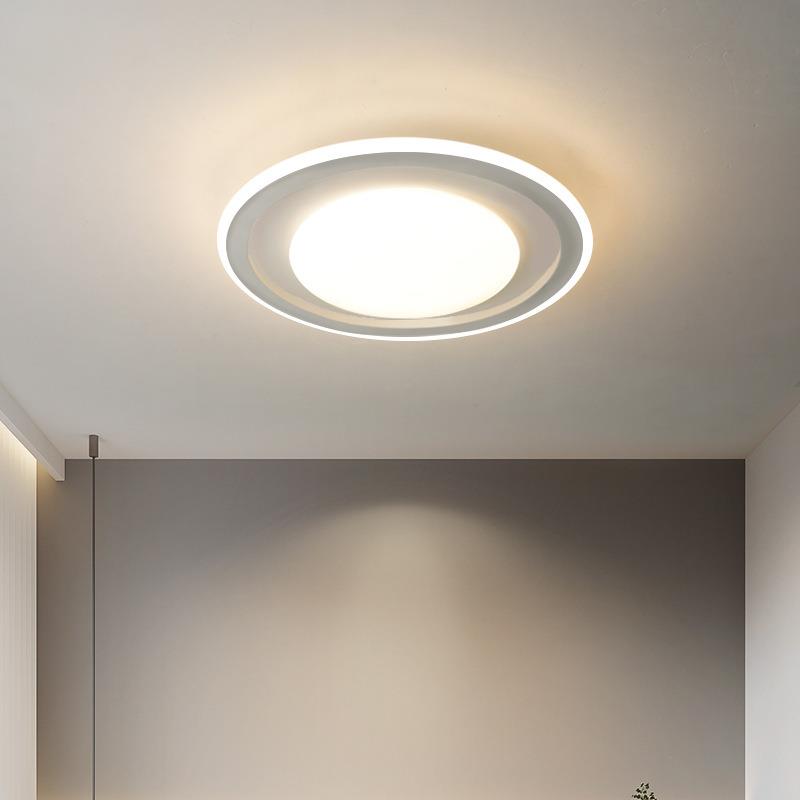 led吸顶灯客厅灯圆形卧室灯具简约现代书房餐厅灯房间厨房阳台灯