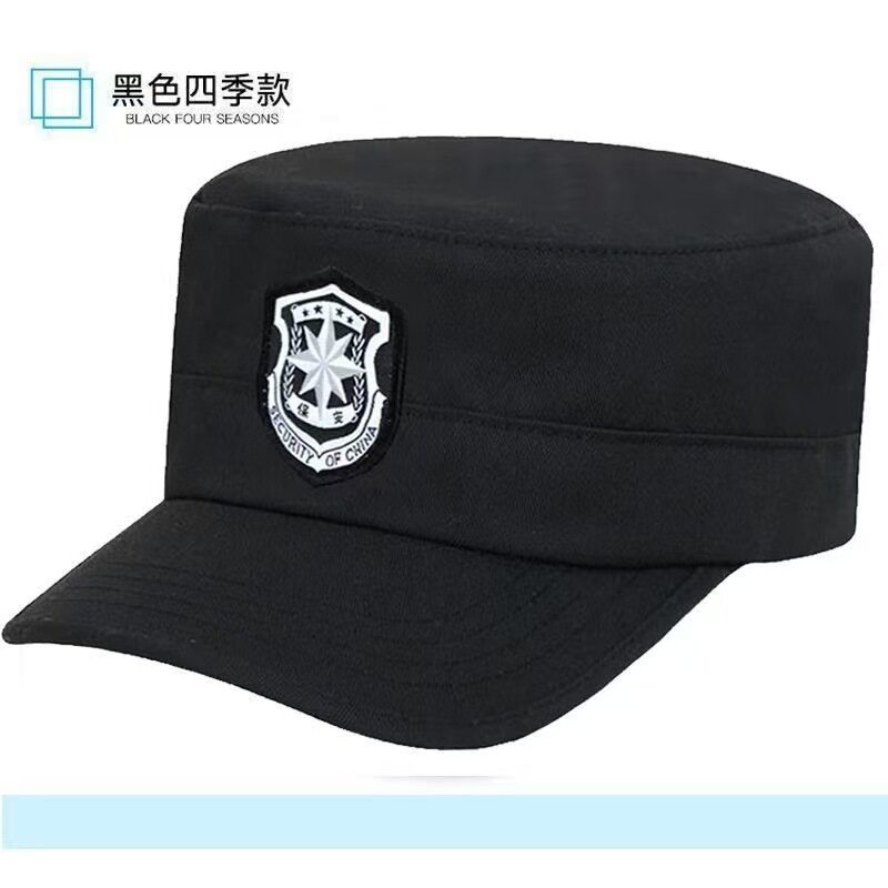 斜纹保安夏装长短袖黑色制服物业
