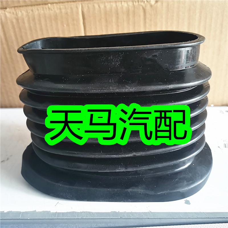 适用东风福田解放欧曼陕汽空气滤芯进气软管连接管伸缩管波形胶管